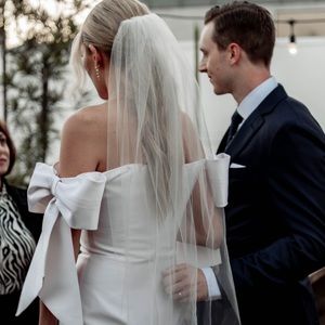 Rochefort Fingertip Veil | BHLDN Anthro